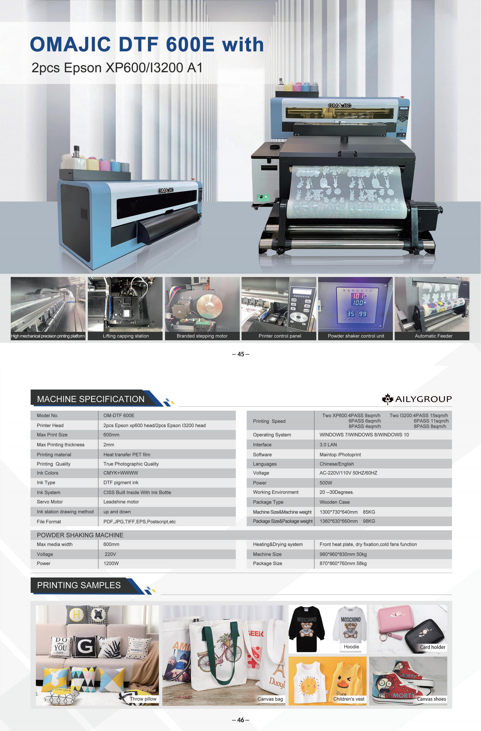 Impresora de inyección de tinta UV Roll to Roll DTF Impresora doble XP600  UV DTF - Fábrica de prensas térmicas Microtec: pionera en la excelencia en  la transferencia de calor durante 23