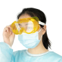 Anti Fog Safety Goggles PVC Goggles for Eyes Protection PC Clear Goggles