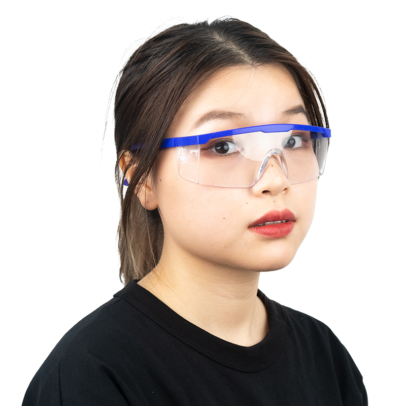 In stock protective eye wear safety goggles clear lens UV protective glasses goggles