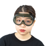 Hot Selling anti fog swimming goggles safety transparent full rim goggles