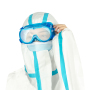 Antibeschlag-Schutzbrille, Augenschutz, Schutzbrille, Spritzschutz, chemische Kunststoffbrille