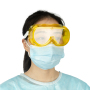 Anti Fog Safety Goggles PVC Goggles for Eyes Protection PC Clear Goggles