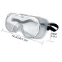 Personal Protective Clear Goggles Anti Fog Safety Glasses Custom Goggles Glasses