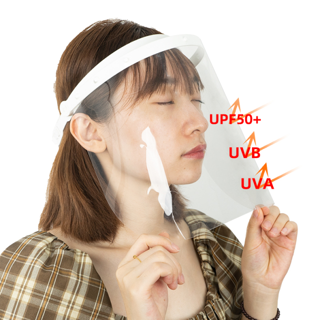 Écran facial réglable Protection UV pour laboratoire Écrans faciaux réglables anti-UV