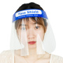 Anti Fog Clear Face Shields Sicherheitsschutz-Gesichtsschutz Transparenter Gesichtsschutz für Erwachsene