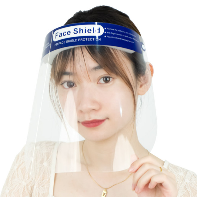Оптовый защитный лицевой щиток для лица с губчатым противотуманным щитком для лица