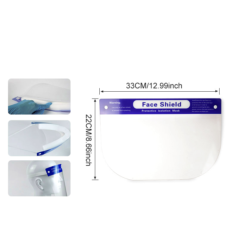 High Quality UV proof Face Screen Shield Anti fog Face Protect Face Shield