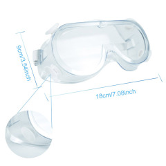 Transparent Four-Hole Personal Protective Goggles Eye Protection Safety Goggles