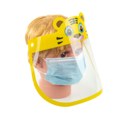 Protector facial de diseño personalizado económico para niños Protector facial popular de dibujos animados para niños
