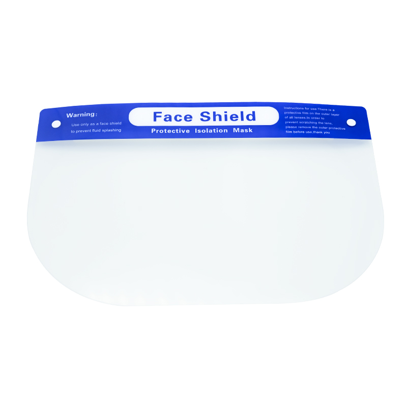 Disposable Isolation Splash-proof Transparent Faceshield Anti Fog Transparent Face Shield