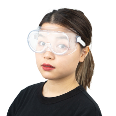 Augenschutzbrille Sicherheitsbrille Antibeschlag-PET-Brille Selbstverteidigungs-Augenschutzbrille