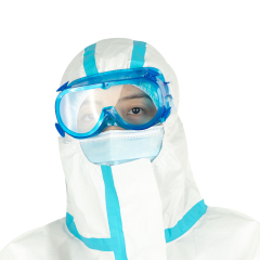 Gafas de seguridad antivaho Gafas protectoras de seguridad para los ojos Gafas de plástico para productos químicos contra salpicaduras