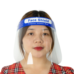 Lámina antiniebla para mascotas para protector facial a la venta protector facial de seguridad química protector facial transparente