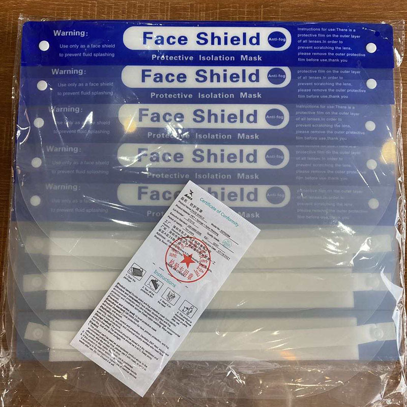 High Quality face shield Protective full face dustproof shield