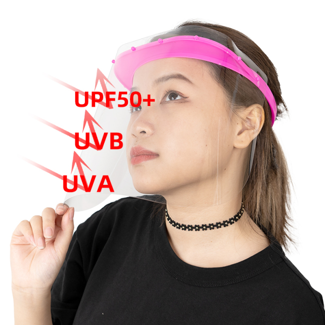 Großhandel Safety Faceshields Anti-UV Einstellbarer Gesichtsschutz UV-Schutz Gesichtsschutz