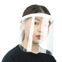 Écran facial réglable à l'épreuve des UV en gros pour les écrans faciaux réutilisables anti-UV clairs de laboratoire