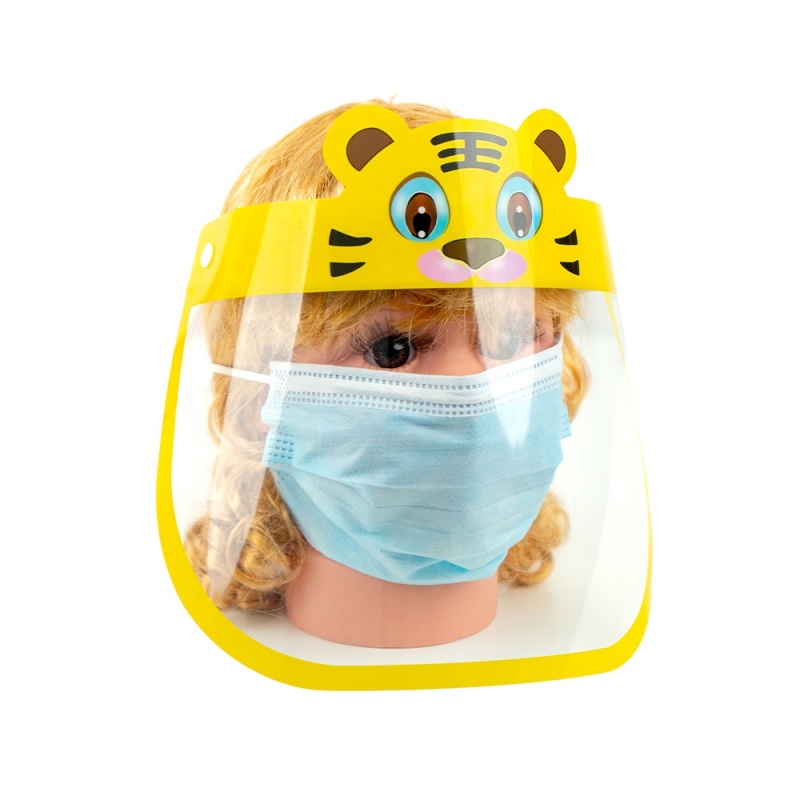 Safety Kids Face Shield Cartoon Children Face Shield Comfortable Faceshield