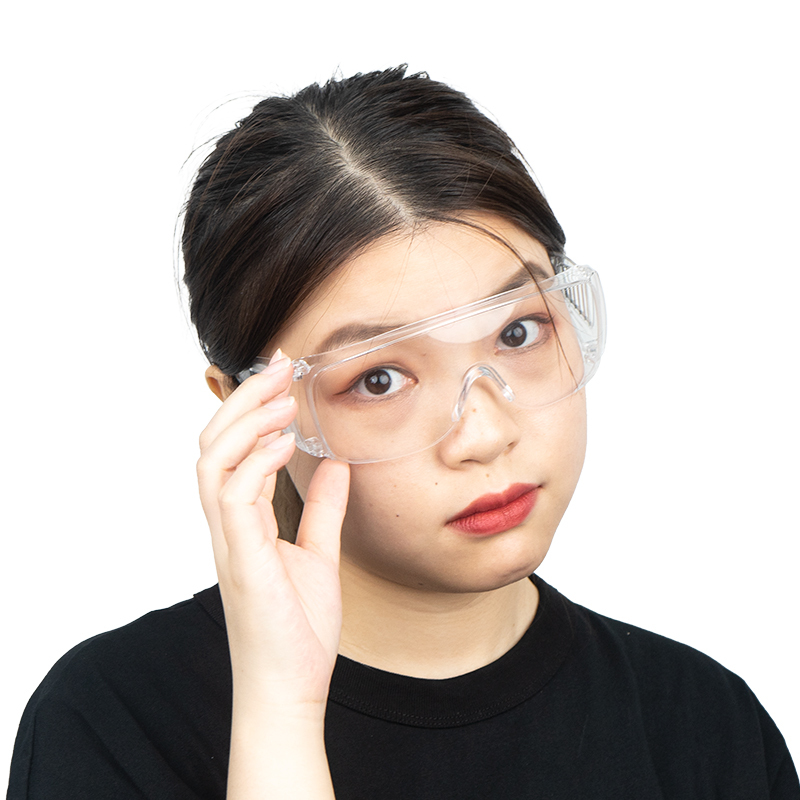Professional PC Visor Goggles Transparent Goggles Protective Goggles Safety Glasses