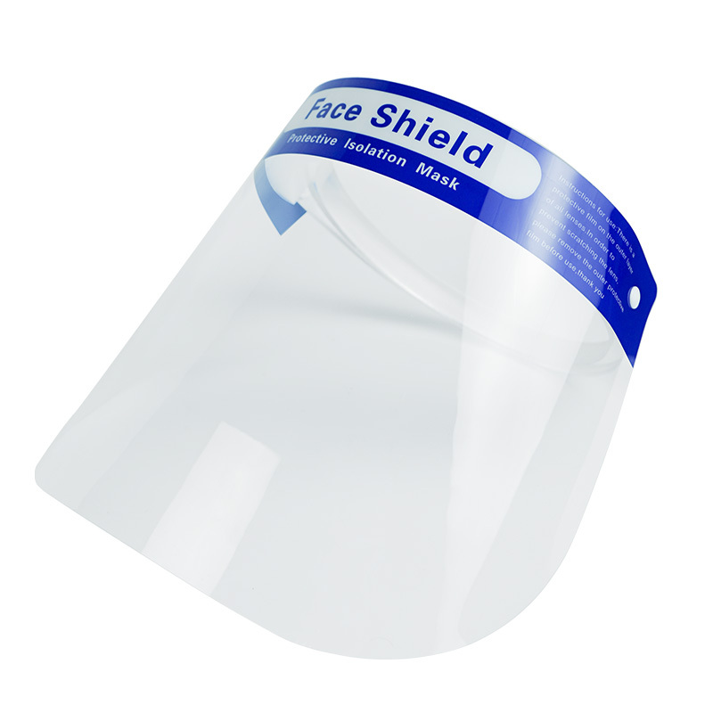 Hot Selling New UV Proof face shields wholesale PET transparent face shield Anti UV