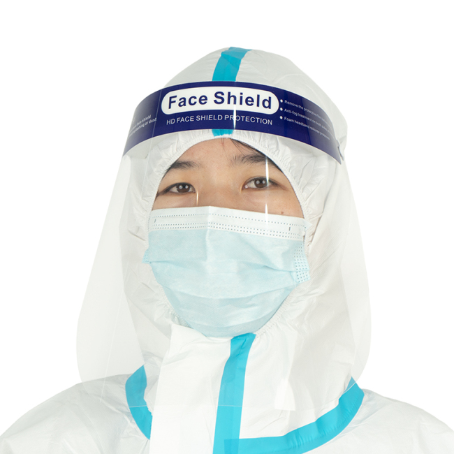 Anti-Fog-Gesichtsschutz-Gesichtsschutz Dental Einweg-Augen-Transparent-Gesichtsschutz
