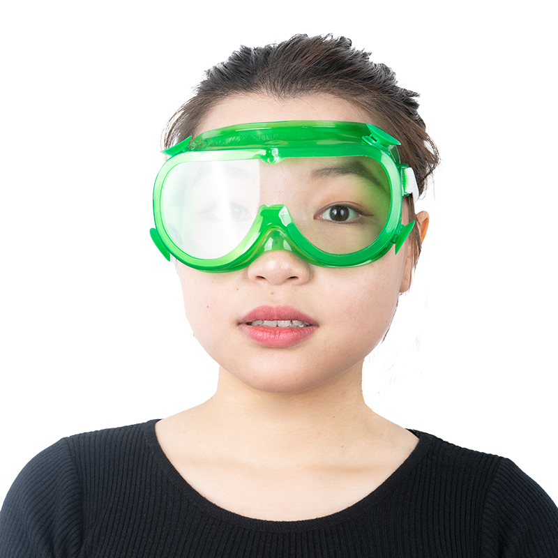 Safety Goggles ce en 166 safety eye protection goggles circle glass goggles