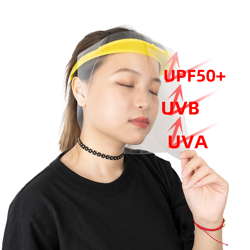 Adjustable UV protective Face Shield Reusable Face Anti UV Face shield