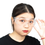 Gafas de autodefensa Gafas de plástico Gafas protectoras Gafas de seguridad