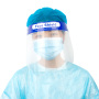Одноразовая изоляционная защита от брызг, прозрачная маска для лица, противотуманная прозрачная маска для лица
