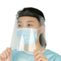 Einstellbares Gesichtsschutzschild Transparenter Kunststoff-Gesichtsschutz