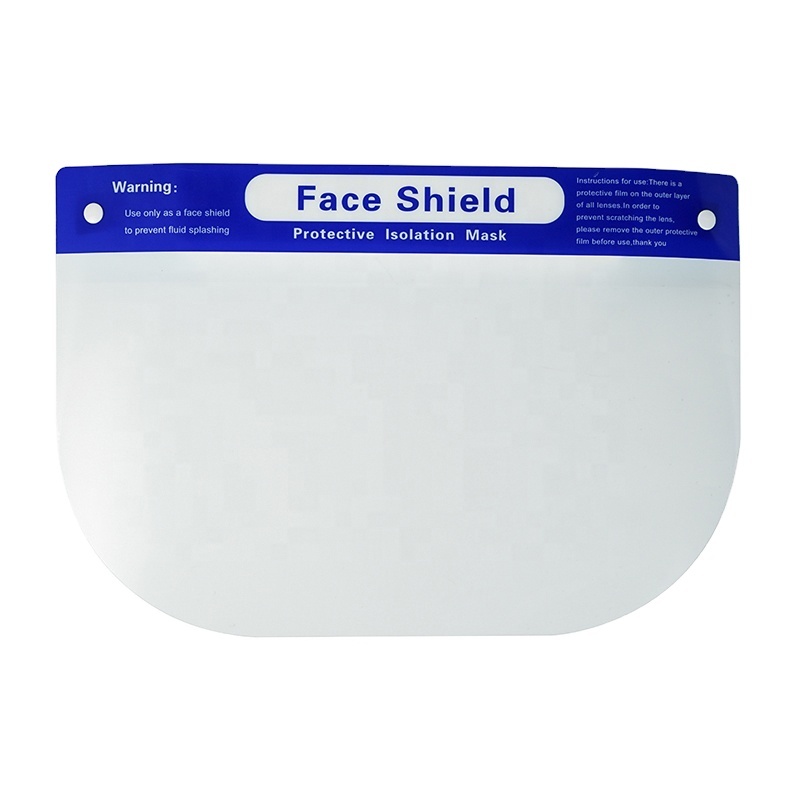 Factory Produce Protective Anti-Fog Face Shield PPE Anti Fog Isolation Face Shield