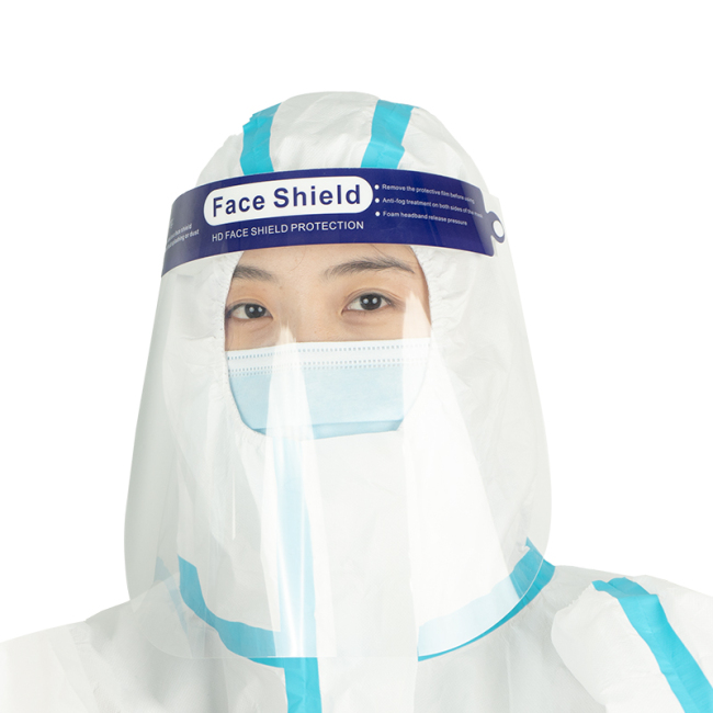 Großhandels-UV-Schutz-Gesichtsschutz täglicher Gesichtsschutz für Erwachsene Anti-Fog-Gesichtsschutz