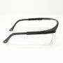 High definition PC shield outdoor working Anti-UV safety goggles Black