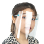 Venta de fábrica de protectores faciales Protección UV con marco de vidrios esmerilados PET Faceshield