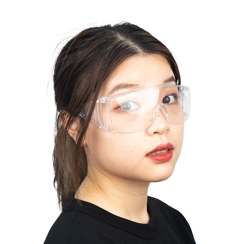 Personal Protective Goggles Plastic Self Defense Goggles Safety Glasses
