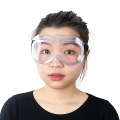 Werksschutzbrille für Labor Vollständig geschlossene Vierlochbrille Anti-Fog-Brille Brille