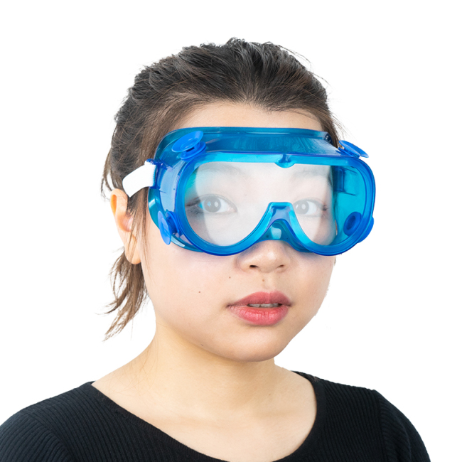 Lunettes en plastique en gros pour lunettes personnelles EPI pour laboratoire