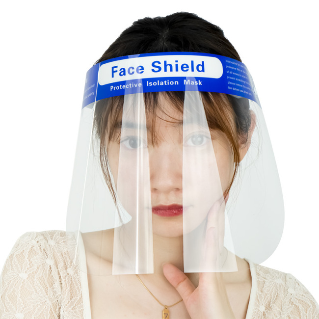 UV proof Face shield Face Shield Anti Fog Transparent Face Screen Shield