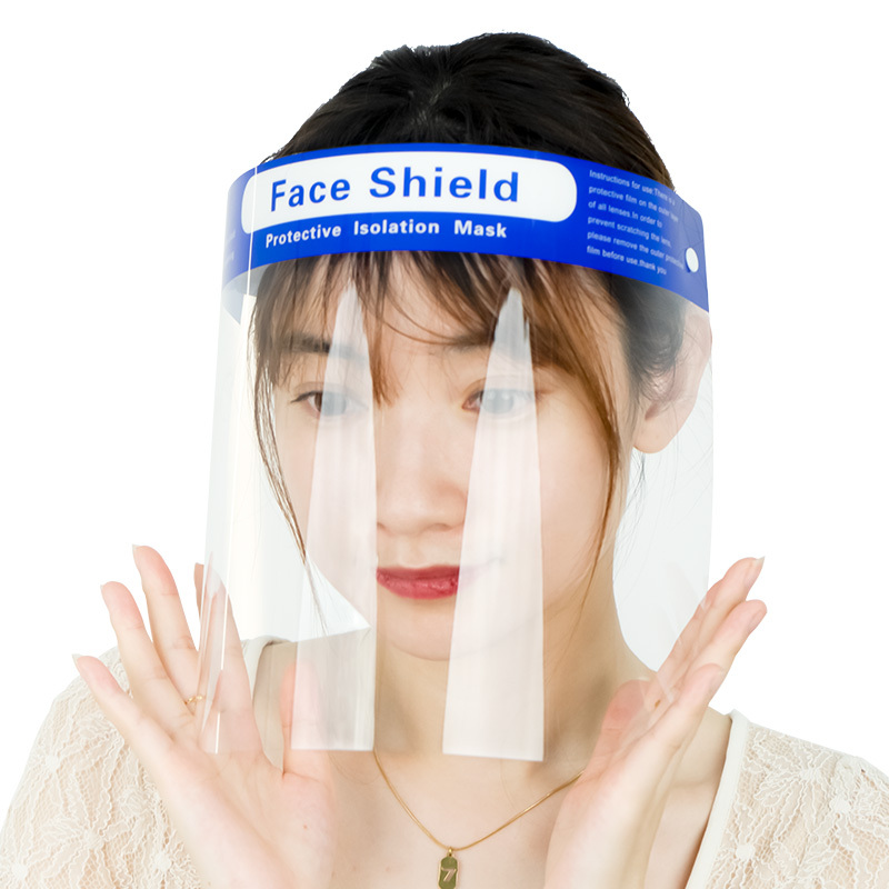 UV Protection Transparent Face Screen Shield UV proof Face shield For Adult