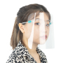 УФ-защита Защитные щитки для лица, прозрачная выдвижная защитная маска для очков в оправе