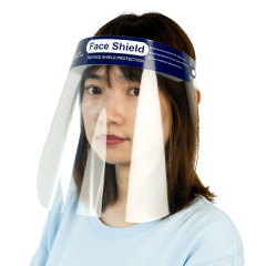 Großhandelssicherheits-Gesichtsschutz-transparenter kundenspezifischer klarer schützender Gesichts-Schild