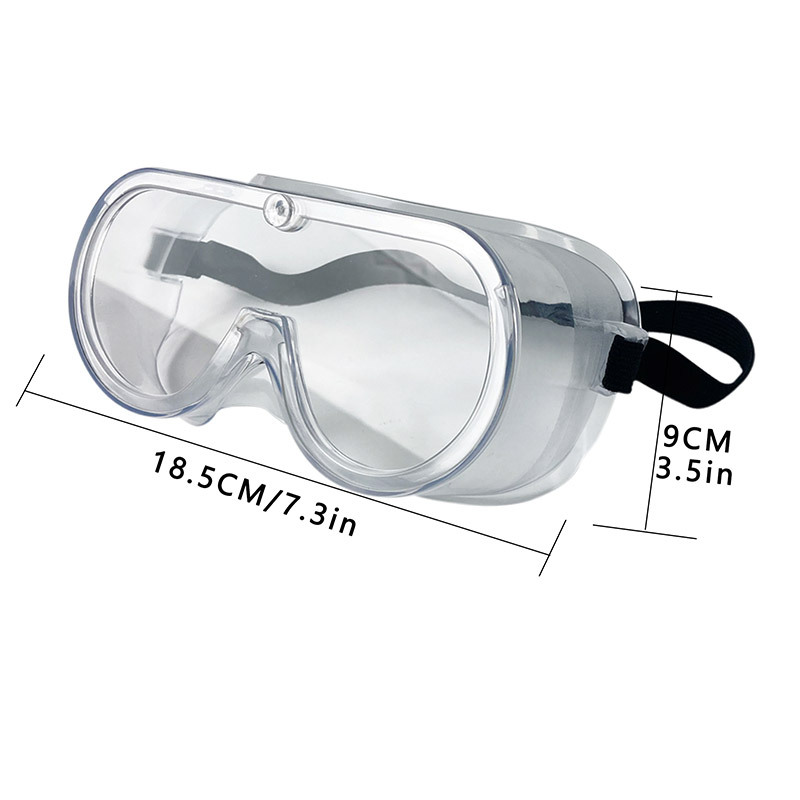 Wholesale Eye Protection Safety Glasses Anti-fog Transparent Protective Goggles