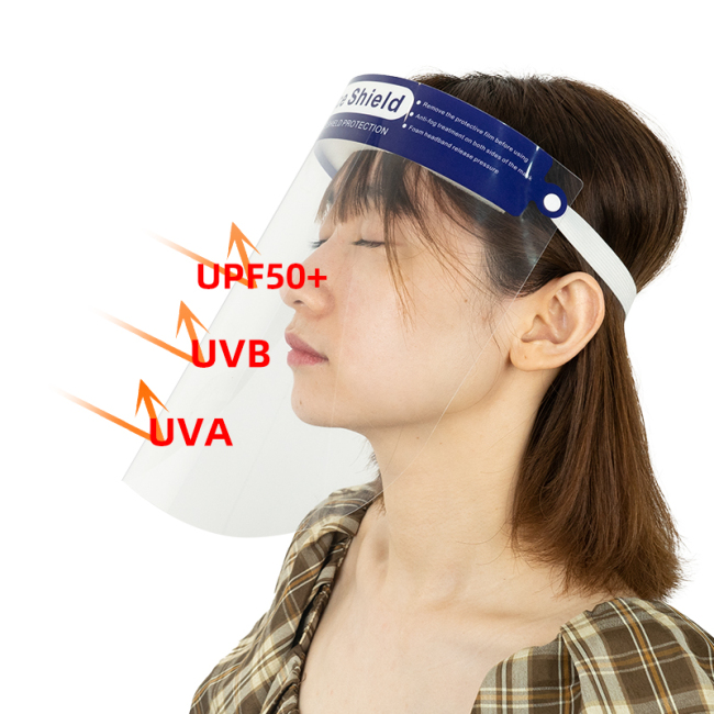 Écrans faciaux de protection UV de haute qualité en gros