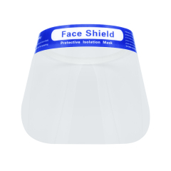 Einweg-Isolierung, spritzwassergeschützt, transparenter Gesichtsschutz, beschlagfreier, transparenter Gesichtsschutz