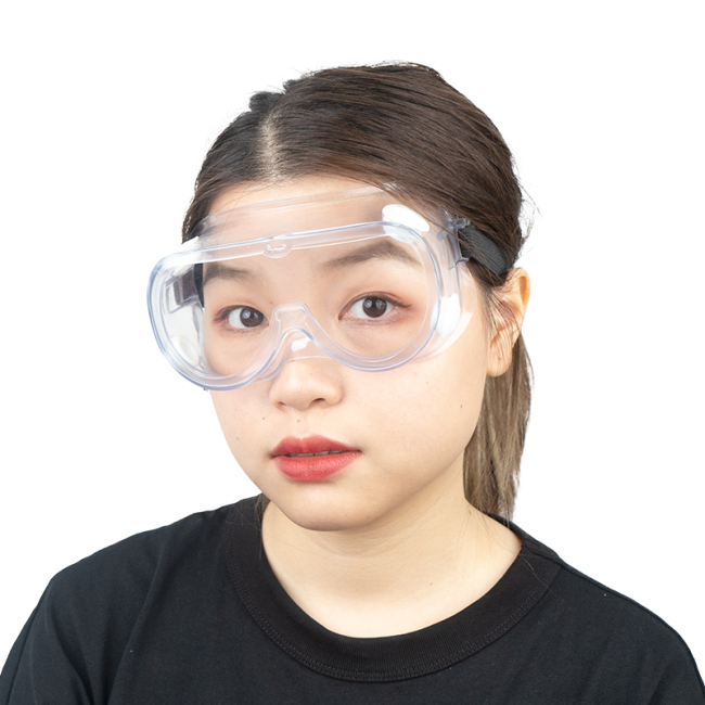 Transparente Anti-Fog-Schutzbrille für Werkstatt-Anti-Fog-Chemikalien-Spritzschutzbrillen