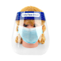 Protector facial para niños y bebés Protector facial para niños Protector facial transparente de seguridad