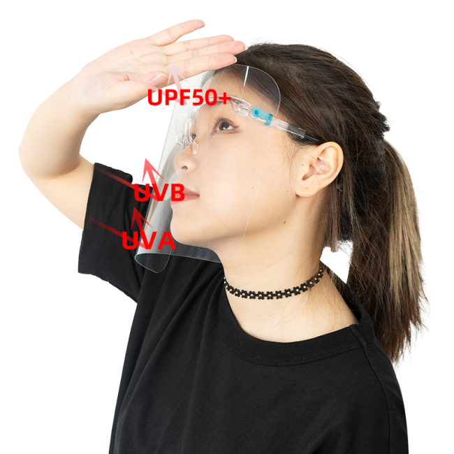 Monture de lunettes de haute qualité Écran facial Lunettes de protection UV Lunettes de sécurité pour les yeux