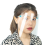 Écran facial anti-UV en gros avec cadre de lunettes écran facial anti-UV réglable