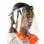 Protector facial de venta caliente Máscara de equitación protector facial ajustable protector facial de fábrica