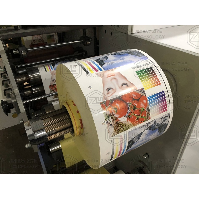 FPL580-6 High Speed Automatic Flexographic Printers Plastic Film Flexo Printing Machine