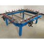 SPE-L1215 Mechanically Screen Frame Making Mesh Stretching Machine For Screen Printing Frame Mesh Stretcher